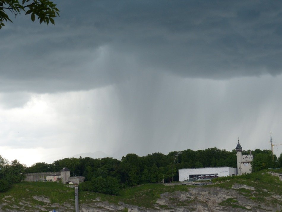 thunderstorms in Salzburg