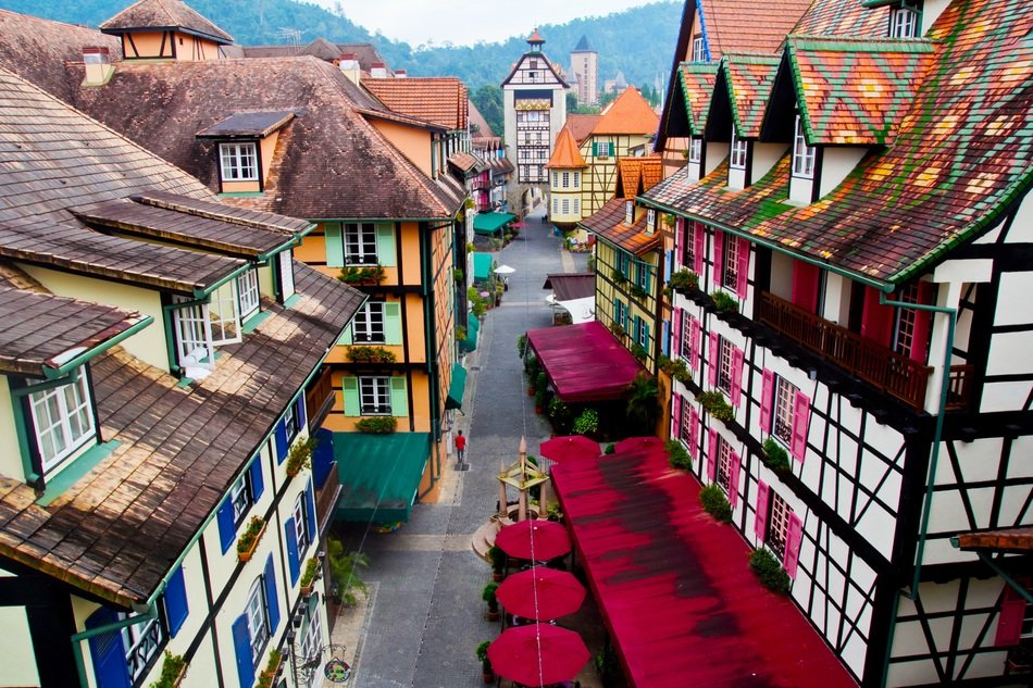 beautiful street in kolmar