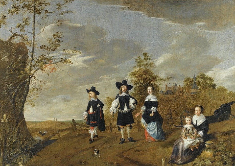 Beautiful Painting of Christiaen Van Colenbergh