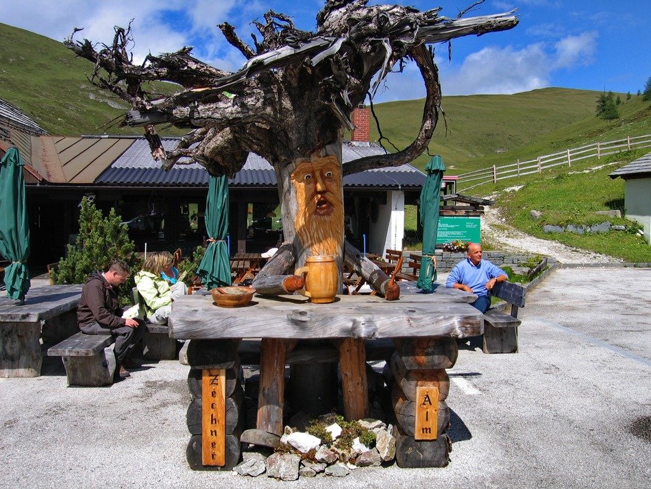 Mountain hut in Austria