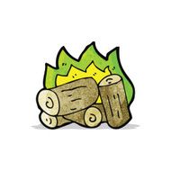 cartoon spooky campfire N2