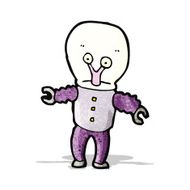 cartoon weird alien N8