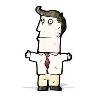 cartoon office man N2