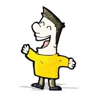 cartoon laughing man N4