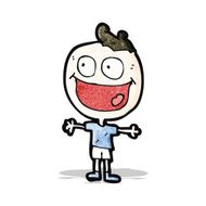 cartoon laughing man N5