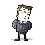 Cartoon Businessman N14