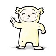 cartoon bear costume N3