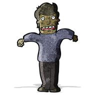 Cartoon Man Shrugging Shoulders N6