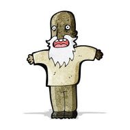 cartoon shocked old man N2