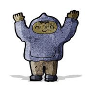 cartoon man wearing hooded top N2
