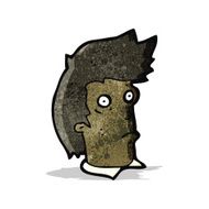 cartoon staring man N3