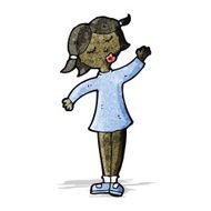 cartoon pretty girl N3