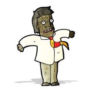 Cartoon Man Shrugging Shoulders N8