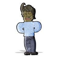 cartoon confident man N3