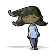 cartoon prettty girl N2