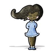 cartoon prettty girl N4