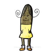 cartoon happy girl N4