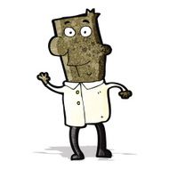 cartoon dancing man N6