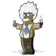 cartoon genius scientist N2