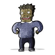 cartoon excited man N5