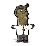 cartoon office man N4