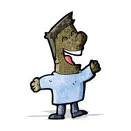 cartoon laughing man N6