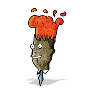 Cartoon Exploding Head N3