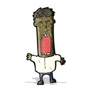 cartoon screaming man N2