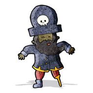 pirate captain cartoon
