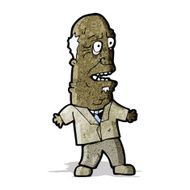 shocked old man cartoon