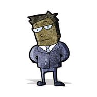Cartoon Businessman N16