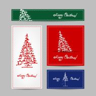 Christmas set for print cards N3