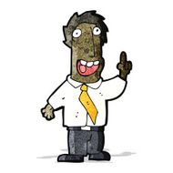 Cartoon Businessman N17