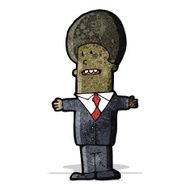 Cartoon Businessman N18