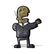 Cartoon Businessman N20