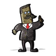 Cartoon Businessman N21