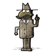 cartoon detective solving case N2