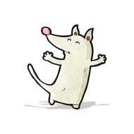 cartoon little dog N7