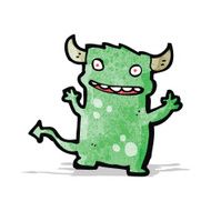 cartoon little devil N10