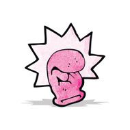 cartoon joke boxing glove N4