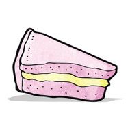 cartoon slice of cake N2