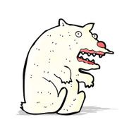 Cartoon Polar Bear N32