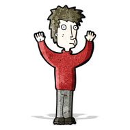 cartoon surprised man N4
