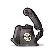 Cartoon Telephone N2
