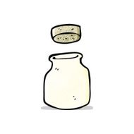 old storage pot cartoon N3