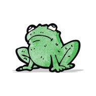 Cartoon Frog N36