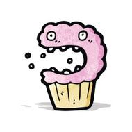 cartoon cup cake