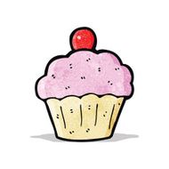 cartoon cup cake N6