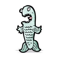 cartoon funny fish N4