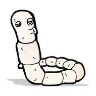 Cartoon Worm N27